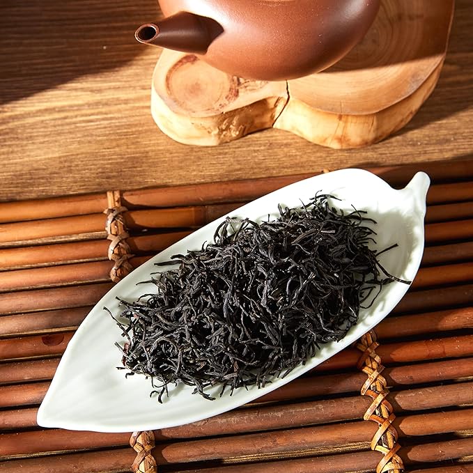 ChaWuWarmSun [A] Lapsang Souchong Black Tea,No Smokey Taste,8.8oz/250g,Loose Leaf Tea,Chinese KongFu Cha