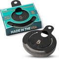 Hawthorne Strainer by Bull in China In Matte Black- Made In USA - High Density Spring Cocktail Strainer for Boston Shakers and Mixing Glasses for Bars & Bartenders (Matte Black)