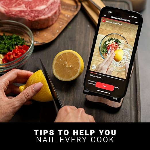 MEATER Pro Duo: Wireless Smart Meat Thermometer | 1000°F High Heat Resistance | Long Range | Dual Probes | Six Sensors | BBQ, Oven, Grill, Smoker, Air Fryer, Deep Fryer | iOS & Android App