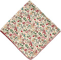 21x21 inches 100% Cotton Bandana for Women - Soft Square Scarf, Multi-Purpose Head Covering, Hair Bandana