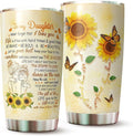 Daughter Tumbler - Gifts for Daughter from Mom, Mothers - Gifts for Daughter on Mothers Day, Christmas - Daughter Cup - To My Daughter Mug - Mother Daughter Tumbler - Tumbler 20 Oz