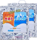 Superio Hot and Cold Insulated Bags for Food Delivery, Grocery Shopping Bags, Food Storage for Hot and Frozen Food for Travel, Disposable Cooler Bag