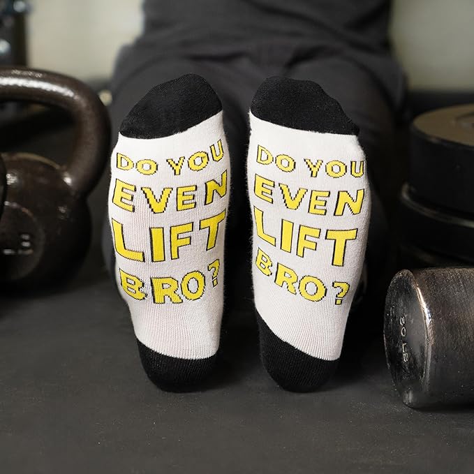 Lavley Funny Socks for Sports Fans and Players - Cool Novelty Gifts for Men, Women, & Teens