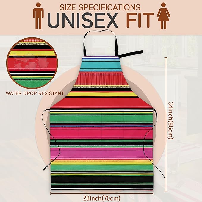 Adjustable Kitchen Apron with Pockets for Women and Men,Soft Chef Apron for Cooking, BBQ, and Grill
