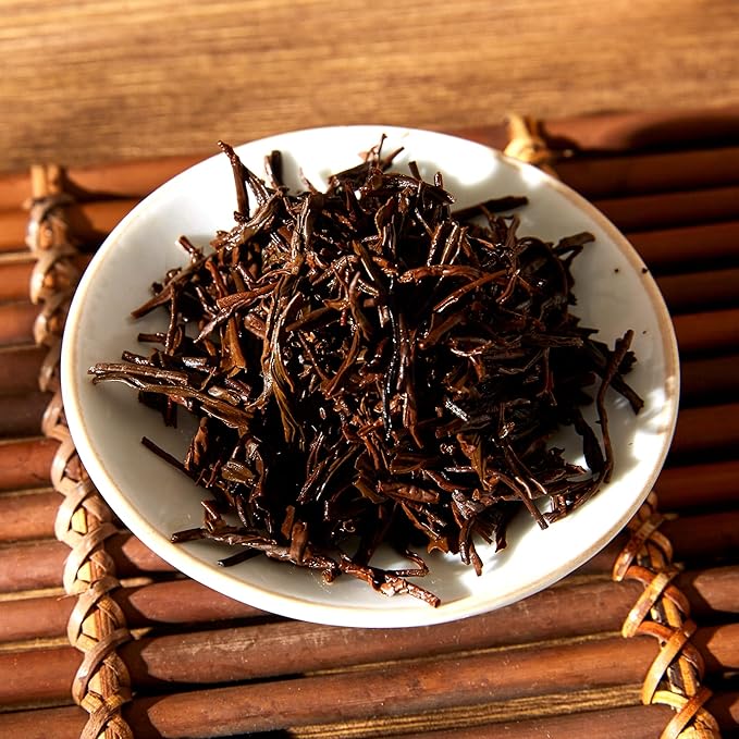 ChaWuWarmSun [A] Lapsang Souchong Black Tea,No Smokey Taste,3.5oz/100g,Loose Leaf Tea,Chinese KongFu Cha
