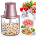 2-in-1 Electric Chicken Shredder & Food Chopper with 250W Copper Motor, 1.5L Bowl & Bi-Level Blades, 3 Second Chicken Breast Shredder Tool for Nuts, Meat, Onion, Garlic, Baby Food