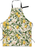 Cooking Apron for Women and Men,Adjustable Chef Bib Apron with 2 Pockets, Water and Oil Resistant for Kitchen Use