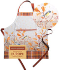Maison d' Hermine 100% Cotton Apron for women with Pocket Kitchen Chef Apron for Men Cooking Gardening Server Waitress