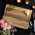 Personalized Acacia Wood Cutting Board Gift - Laser Engraved Custom Board,Printed in USA,Customizable Acacia Wood Cutting Board Eco-Friendly Woodfor Weddings, Housewarming & Christmas