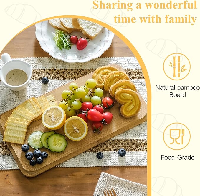 Extra Large Bread Box for Kitchen Countertop Corner Breadbox for Homemade Bread Metal White Diamond Pattern Embossed Storage Container Bin with Bamboo Lid Fits 2 Loaves of Bread