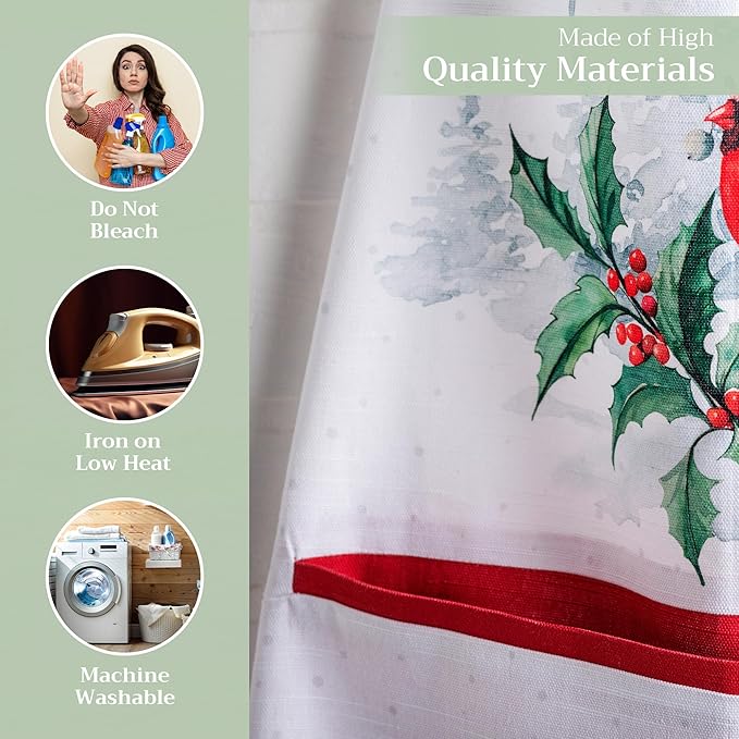 Maison d' Hermine 100% Cotton Apron for women with Pocket Kitchen Chef Apron for Men Cooking Gardening Server Waitress