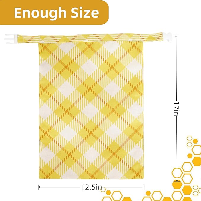 Beeswax Bread Bags for Homemade Bread,Reusable Beeswax Bags for Sourdough,Cotton Linen Food Storage Bag to Keep Fresh - Extra Large 2 Pack