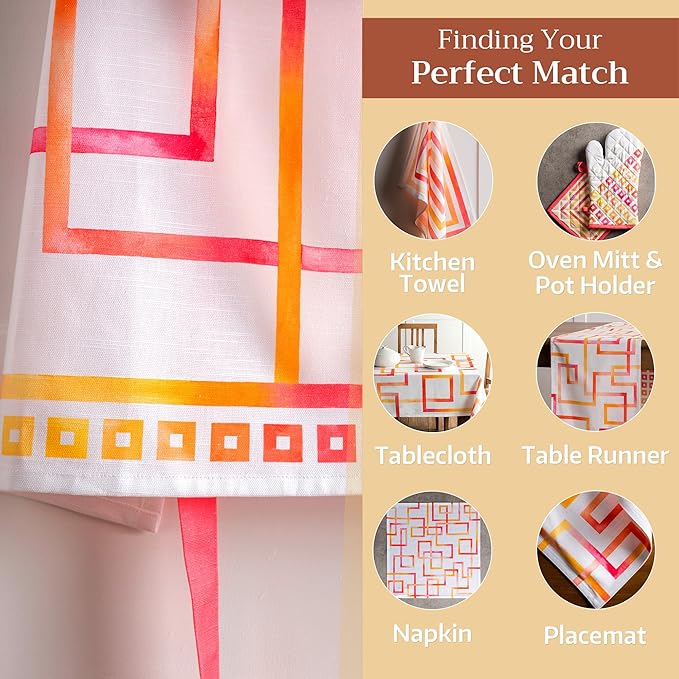 Maison d' Hermine 100% Cotton Apron for women with Pocket Kitchen Chef Apron for Men Cooking Gardening Server Waitress