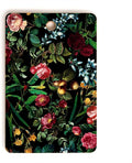 Society6 Bamboo Cutting Board- Kitchen Decor by Burcu Korkmazyurek - Unique Cutting Boards for Kitchen, 16" x 10.5" x 0.5", Floral Jungle