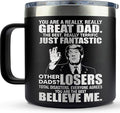 Christmas Gifts for Dad, Men - Gifts for Dad from Daughter, Son - Dads Birthday Gift Ideas, Happy Birthday gifts for Dads, Fathers - Best Dad Ever Gift, Present for dads - 14 Oz dad Mug