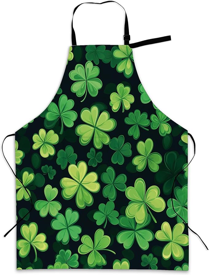 Cooking Aprons for Men and Women,Adjustable Bib Chef Apron with 2 Pockets, Soft and Durability Kitchen Apron