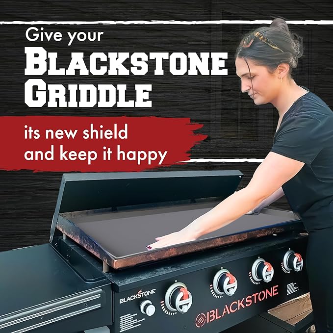 Kitchen perfection 22" Premium Silicone Griddle Cover Mat for Blackstone Griddle 22 Inch - Hermetic Protection from Rust & Debris All Year, Fits All Blackstone 22 Inch Models - Food Grade Silicone
