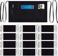 Dreamology 12 Pack Server Aprons with 3 Pockets,Black Server Apron,Waitress Apron,Waist Aprons with Pockets,Server apron,Waiter Aprons,Serving Apron Women,Waist Aprons,Black Aprons Bulk