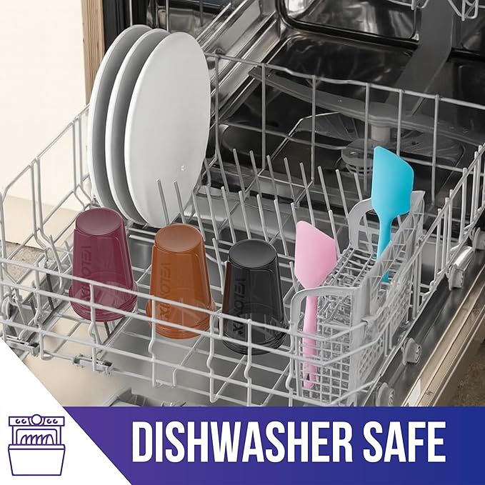 VELOMIX -6 PACK- Shaker Cups for Protein Shakes 20 oz - 6x Wire Whisk | Leak Proof Protein Shaker Bottle for Protein Shakes, Shaker Bottle Pack for Pre & Post Workout, Shaker Cup (Mood Tones)