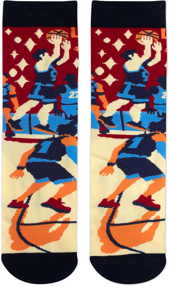 Lavley Funny Socks for Sports Fans and Players - Cool Novelty Gifts for Men, Women, & Teens