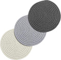Trivets for Hot Dishes Set of 3, Trivets for Hot Pots and Pans, Heat-Resistant Pot Holders, Stylish Coasters, Perfect for Your Kitchen