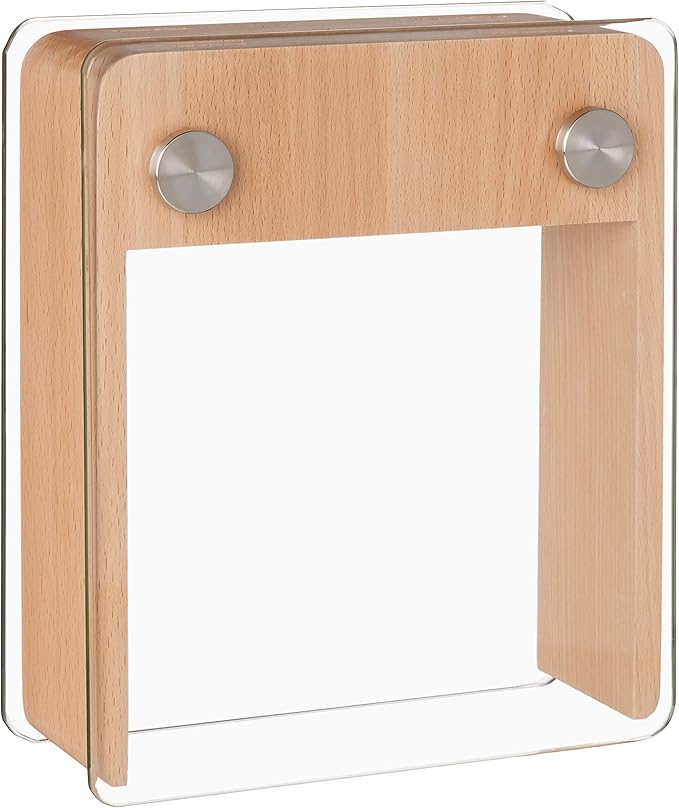 Mercer Culinary Züm 6-Piece Forged Block Set, Beech Wood and Glass