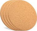 Cork Trivets for Hot Dishes, Pots and Pans, Pot Holders for Kitchen, 8 Inches 4 Pack Hot Pads, Thick Heat Resistant Mats Protect Countertop, Coaster Trivet Home Essentials, Rustic Farmhouse Decor