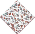 21x21 inches 100% Cotton Bandana for Women - Soft Square Scarf, Multi-Purpose Head Covering, Hair Bandana