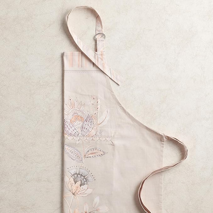 Maison d' Hermine 100% Cotton Apron for women with Pocket Kitchen Chef Apron for Men Cooking Gardening Server Waitress