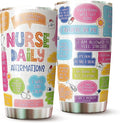Nurse Tumbler - Gifts For Nurses Women On Christmas, Birthday - Nurses Week Gifts - Nursing Student Tumbler - Nurse Cup - Nurse Mug - Nurse Daily Tumbler - Nurse Graduation Gift Ideas - Tumbler 20 Oz