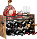 KLM 2-Tier Wine Rack, can Hold 8 Bottles.Suitable for Home Kitchens, Restaurants, Food Pantries, cabinets, and Bars.