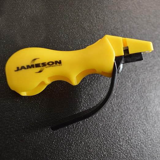 Jameson Scissors & Knife Sharpener - Dual Purpose, High-Grade Tungsten Carbide, Compact and Lightweight, Dishwasher Safe, Made in USA