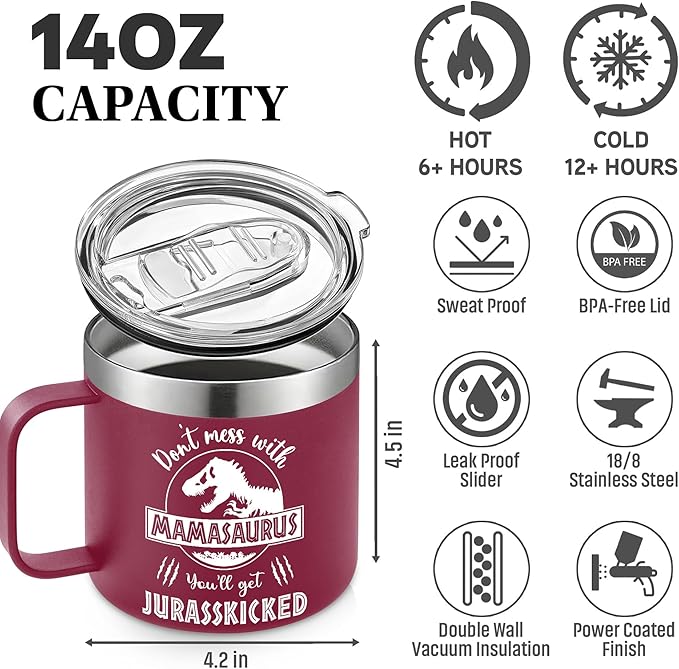 Gifts for Mom from Daughter, Son - Christmas Gifts for Mom, Wife, Women - Moms Birthday Gift Ideas, Cool Birthday gifts for Moms, Mothers - Best mom Mug, moms Coffee Mug 14 Oz