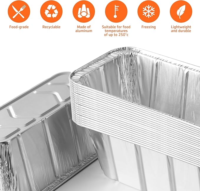 10 Pack Grease Cup Liners for Blackstone Griddle Accessories, Aluminum Foil Drip Pan Grill Grease Tray Liner Grease Catcher Cup Liner for 17, 22, 28 & 36 inches Griddle (10 Pack)