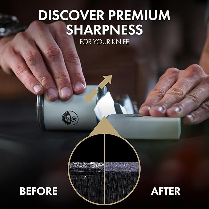 HORL 2 Cruise Rolling Knife Sharpener and Leather strop Knife Sharpening Kit