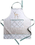 Maison d' Hermine 100% Cotton Apron for women with Pocket Kitchen Chef Apron for Men Cooking Gardening Server Waitress