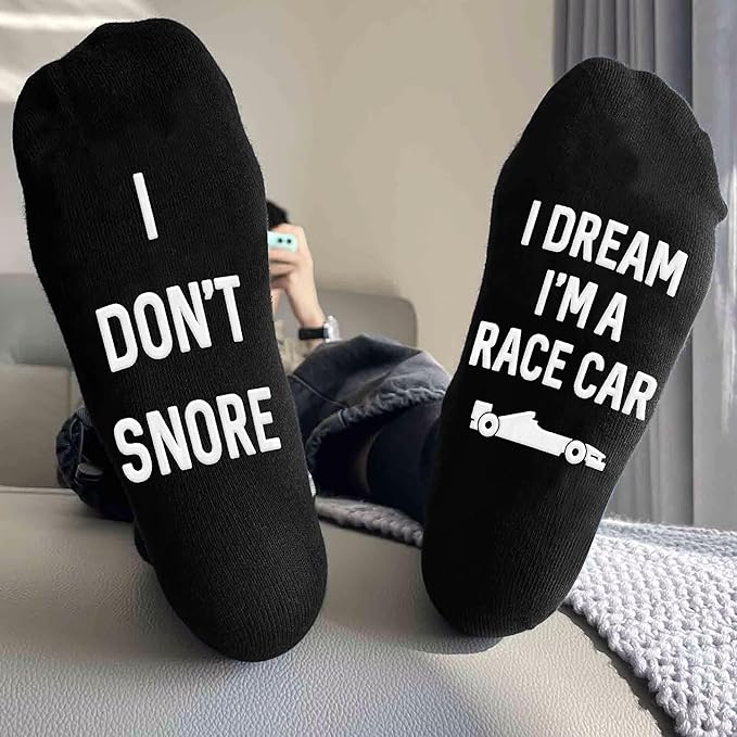 VICRAZY Racing Car, Sport Car Socks for Men, Women - Formula 1 Gifts, Racing Socks, Stocking Stuffers for Men, Women