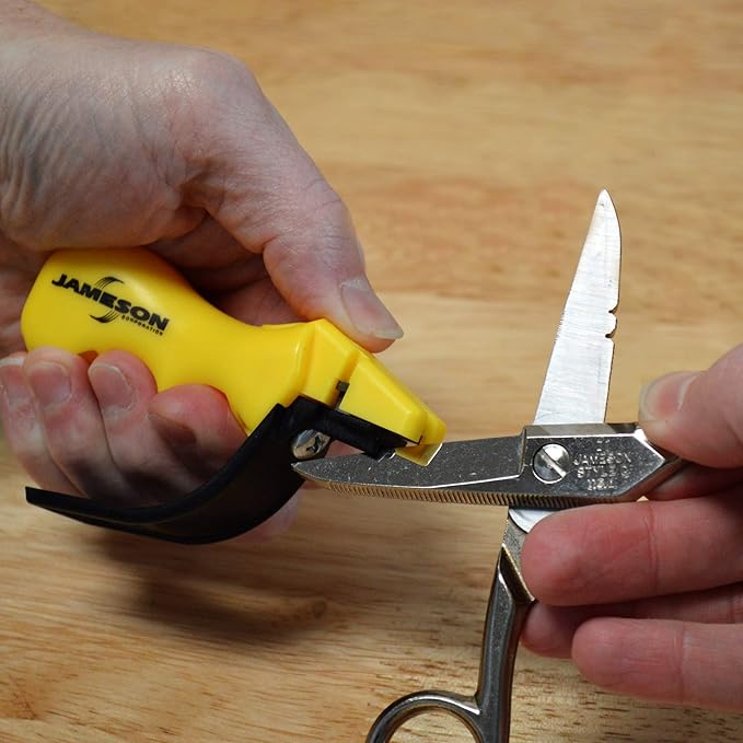 Jameson 32-50-3PK Scissors and Knife Sharpener, 3-Pack