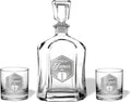 Football Coach Beer Glasses - Football Coach Gifts Personalized Coach Pint Glass Engraved Coach Award Football Beer Glass End of Season Gifts Coach (Football, Whiskey Decanter Set)
