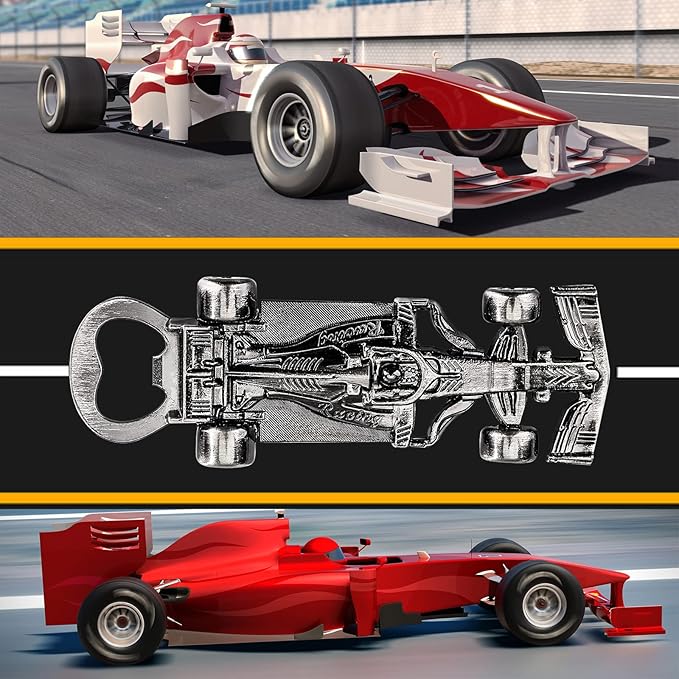 Racing Car Gifts for Men Women, Racing Car Bottle Opener, Unique Racing Gifts for Men Him Dad Boyfriend Husband Grandad, Beer Gifts Birthday Gifts Christmas Gifts for Men