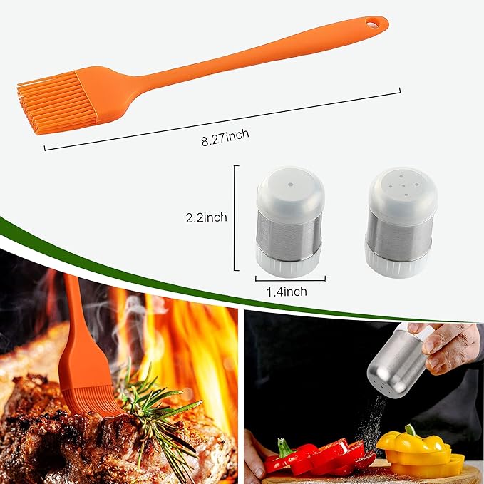 POLIGO Smash Burger Press Kit - 4 in 1 Hamburger Patty Storage Containers,6.69" Round Cast Iron Smash Bacon Press- Non Stick Smash Burger Press Set for Grill and Griddle Cooking