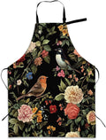Apron with Pockets for Women, Adjustable Kitchen Cooking BBQ Chef Apron, Gifts for Mom Birthday, or Holidays