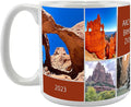 Custom Ceramic Coffee Mug, Jumbo Sized 20 oz, White or Black Interior, Glossy or Matte Finish (7 Images and Text)
