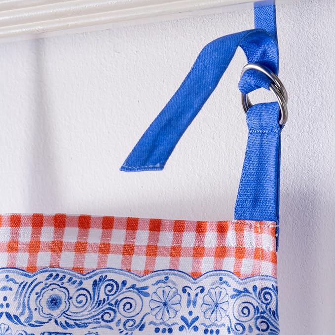 Maison d' Hermine 100% Cotton Apron for women with Pocket Kitchen Chef Apron for Men Cooking Gardening Server Waitress