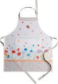Maison d' Hermine 100% Cotton Apron for women with Pocket Kitchen Chef Apron for Men Cooking Gardening Server Waitress