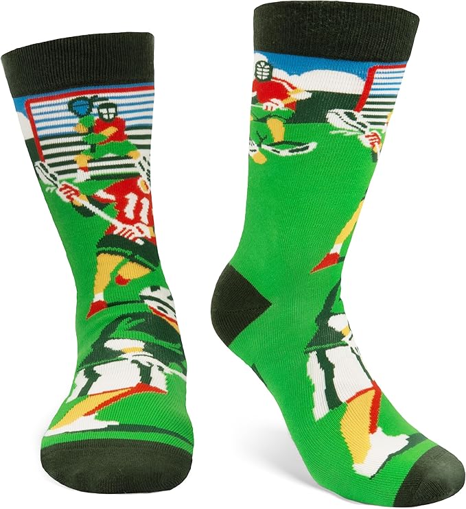 Lavley Funny Socks for Sports Fans and Players - Cool Novelty Gifts for Men, Women, & Teens