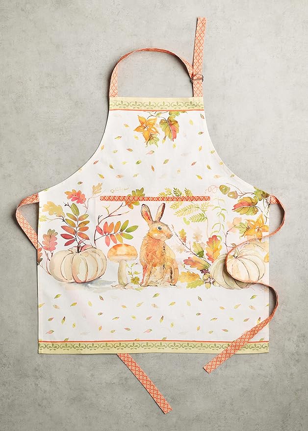 Maison d' Hermine 100% Cotton Apron for women with Pocket Kitchen Chef Apron for Men Cooking Gardening Server Waitress