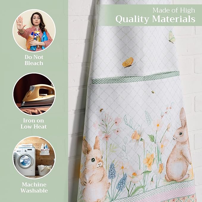 Maison d' Hermine 100% Cotton Apron for women with Pocket Kitchen Chef Apron for Men Cooking Gardening Server Waitress