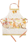 Maison d' Hermine 100% Cotton Apron for women with Pocket Kitchen Chef Apron for Men Cooking Gardening Server Waitress