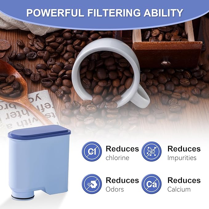 2-Pack Water Filter Compatible With Philips AquaClean CA6903/10/00 /01/22 /47,Aqua Clean Water Filter For Fully Automatic Coffee Machines,Dedicated Anti-Lime Scale Water Purifier